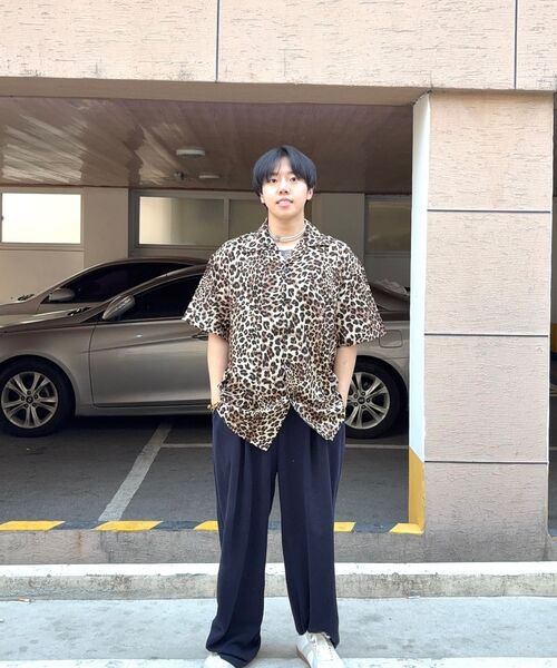 ROCKPSYCHO(ロックサイコ)の「サマーシャツ-レオパード(シャツ/ブラウス・レディース・その他・LARGE/MEDIUM/SMALL)」の9枚目の写真