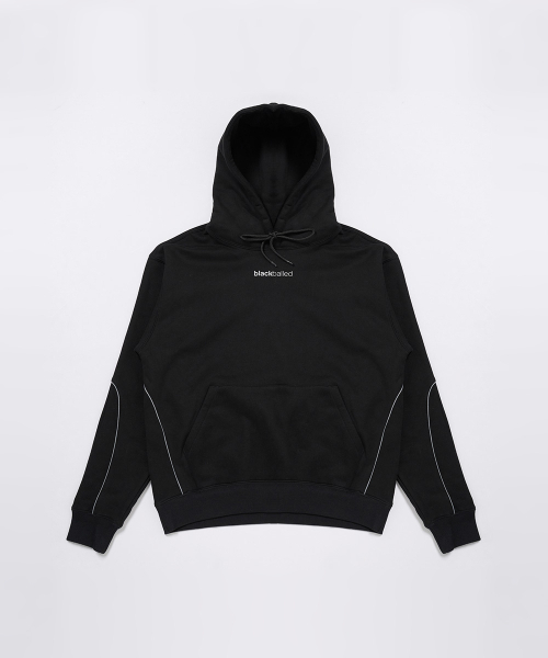BLACKBALLED(ブラックボールド)の「起毛フードパーカー ブラック(パーカー・メンズ・その他・SMALL/MEDIUM/LARGE/X-LARGE)」の1枚目の写真