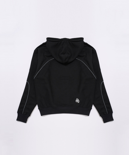 BLACKBALLED(ブラックボールド)の「起毛フードパーカー ブラック(パーカー・メンズ・その他・SMALL/MEDIUM/LARGE/X-LARGE)」の2枚目の写真