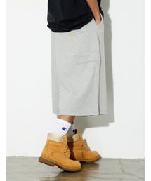 PHILIPPAKER（フィリップペイカー）の「Carpenter One-Tuck Sweat 9-Cut Bermuda Shorts Grey（その他パンツ）」