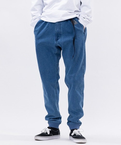 GERRY（ジェリー）の「【3】〔GERRY/ジェリー〕ストレッチデニム＆チノ クライミングジョガーパンツ（デニムパンツ・メンズ・インディゴブルー/ベージュ/カーキ/ブラック/ワンウォッシュ/サックスブルー・MEDIUM/X-LARGE/LARGE）」の19枚目の写真