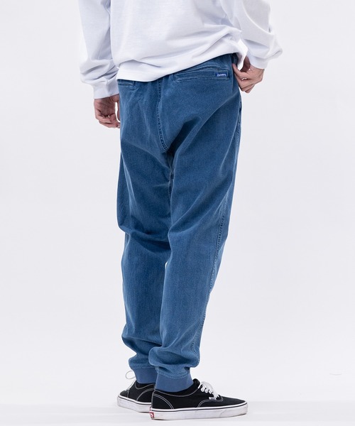 GERRY（ジェリー）の「【3】〔GERRY/ジェリー〕ストレッチデニム＆チノ クライミングジョガーパンツ（デニムパンツ・メンズ・インディゴブルー/ベージュ/カーキ/ブラック/ワンウォッシュ/サックスブルー・MEDIUM/X-LARGE/LARGE）」の22枚目の写真