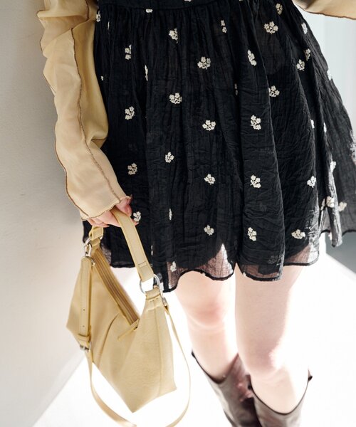 Kastane（カスタネ）の「【2026SSカタログ/4色展開】カラバリワンハンドルminiバッグ（トートバッグ・レディース・イエロー系その他/パープル系その他/ブラウン/アイボリー・FREE）」の18枚目の写真