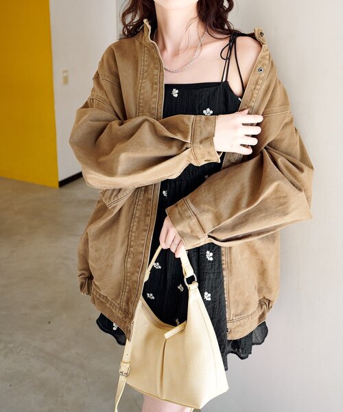 Kastane（カスタネ）の「【2026SSカタログ/4色展開】カラバリワンハンドルminiバッグ（トートバッグ・レディース・イエロー系その他/パープル系その他/ブラウン/アイボリー・FREE）」の19枚目の写真