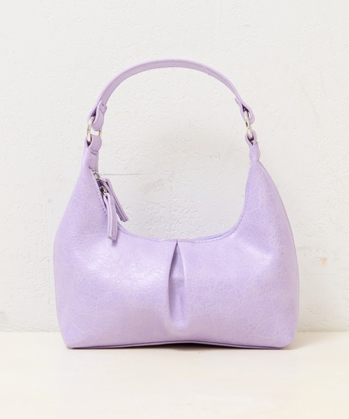 Kastane（カスタネ）の「【2026SSカタログ/4色展開】カラバリワンハンドルminiバッグ（トートバッグ・レディース・イエロー系その他/パープル系その他/ブラウン/アイボリー・FREE）」の4枚目の写真