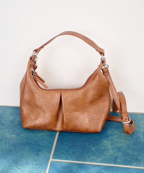 Kastane（カスタネ）の「【2026SSカタログ/4色展開】カラバリワンハンドルminiバッグ（トートバッグ・レディース・イエロー系その他/パープル系その他/ブラウン/アイボリー・FREE）」の3枚目の写真