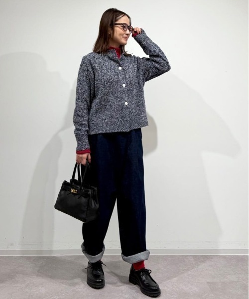 human woman（ヒューマンウーマン）の「◆【ウォッシャブル】ソフトデニムバレルパンツ（デニムパンツ・レディース・ブルー/ネイビー・SMALL/MEDIUM）」の15枚目の写真