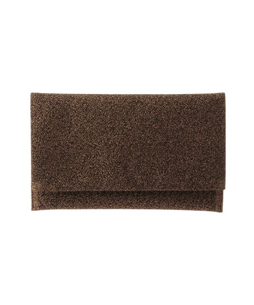 LAGUNAMOON（ラグナムーン）の「LADYグリッターラメクラッチバッグ 結婚式 お呼ばれ（ハンドバッグ・レディース・ブロンズ/ブラック・FREE）」の10枚目の写真