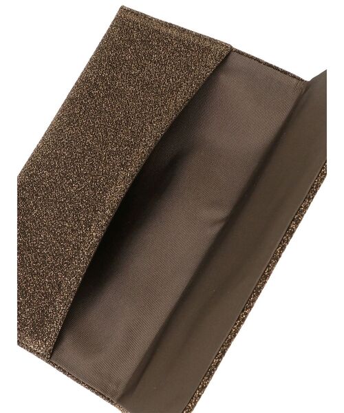 LAGUNAMOON（ラグナムーン）の「LADYグリッターラメクラッチバッグ 結婚式 お呼ばれ（ハンドバッグ・レディース・ブロンズ/ブラック・FREE）」の11枚目の写真