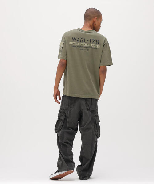 AVIREX（アヴィレックス）の「PIGMENT TAPING CARGO PANTS / ピグメント テーピング カーゴパンツ / AVIREX / アヴィレックス（カーゴパンツ・メンズ・その他2/ブラック/オリーブ系/カーキ・L/M/XL/S/2XL）」の11枚目の写真