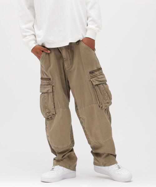 AVIREX（アヴィレックス）の「PIGMENT TAPING CARGO PANTS / ピグメント テーピング カーゴパンツ / AVIREX / アヴィレックス（カーゴパンツ・メンズ・その他2/ブラック/オリーブ系/カーキ・L/M/XL/S/2XL）」の8枚目の写真
