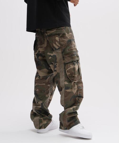 AVIREX ピグメントテーピングカーゴパンツ PIGMENT TAPING CARGO PANTS / ピグメント テーピング カーゴパンツ
