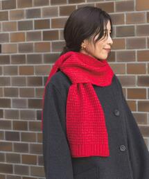 URBAN RESEARCH DOORS | カワリアミニットマフラー｜プレゼント/ギフト/大人カジュアル/ニットストール(マフラー)