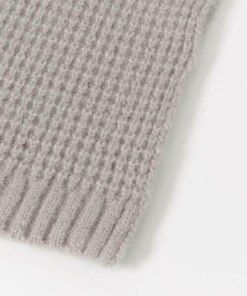 URBAN RESEARCH DOORS（アーバンリサーチドアーズ）の「カワリアミニットマフラー（マフラー・レディース・レッド/ライトベージュ/グレー・ONE）」の16枚目の写真