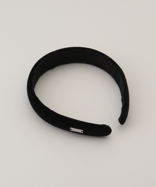 IENA(イエナ)の「HEYEP/ヘイップ Velour Headband カチューシャ HP13425(カチューシャ・レディース・ブラック・FREE)」の1枚目の写真