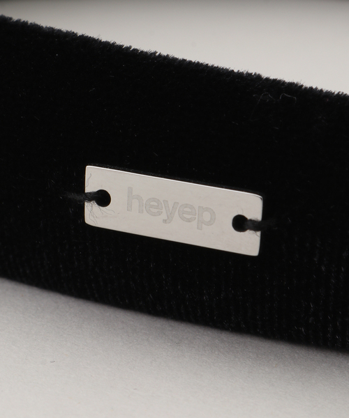 IENA(イエナ)の「HEYEP/ヘイップ Velour Headband カチューシャ HP13425(カチューシャ・レディース・ブラック・FREE)」の3枚目の写真