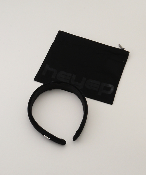 IENA(イエナ)の「HEYEP/ヘイップ Velour Headband カチューシャ HP13425(カチューシャ・レディース・ブラック・FREE)」の5枚目の写真