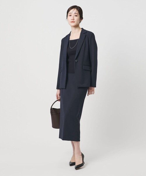 【UNITED ARROWS】ダブルテーラードジャケット　ダークネイビー　36 UNITED ARROWS（ユナイテッドアローズ）の「UWSC ダブル ブレザー