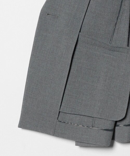 UNITED ARROWS（ユナイテッドアローズ）の「ダブルクロス ジャケット ‐ストレッチ ウォッシャブル‐（テーラードジャケット・レディース・ネイビー/ダークグレー・40/38/36）」の17枚目の写真