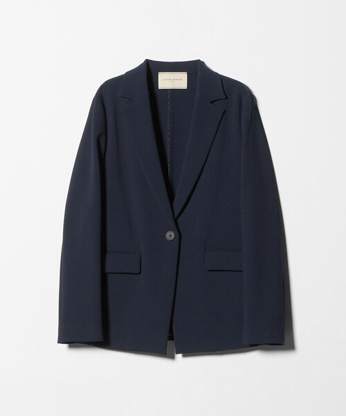 UNITED ARROWS（ユナイテッドアローズ）の「ダブルクロス ジャケット ‐ストレッチ ウォッシャブル‐（テーラードジャケット・レディース・ネイビー/ダークグレー・40/38/36）」の19枚目の写真