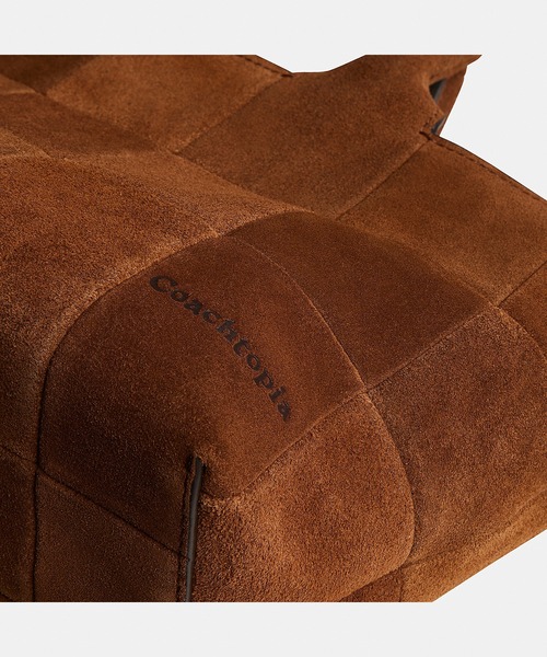 Coachtopia(コーチトピア)の「オルター/エゴ スモール トート バッグ・スクラップ スエード(トートバッグ・レディース・グリーン系その他/ブラウン系その他・ONE)」の20枚目の写真