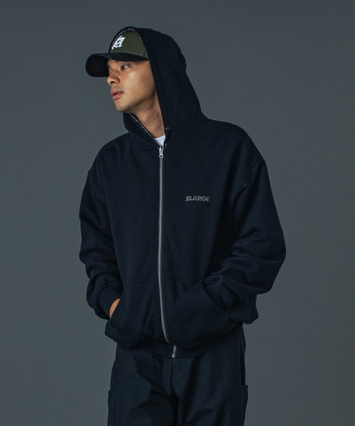 REVERSIBLE ZIP UP HOODED SWEATSHIRT（パーカー）｜XLARGE