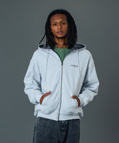 REVERSIBLE ZIP UP HOODED SWEATSHIRT（パーカー）｜XLARGE