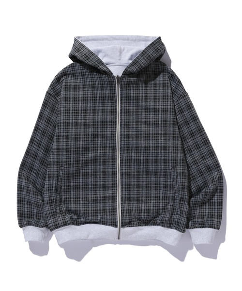 XLARGE リバーシブルジップアップフーディ REVERSIBLE ZIP UP HOODED SWEATSHIRT（パーカー）｜XLARGE