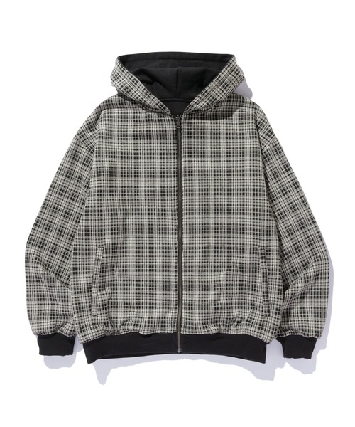 REVERSIBLE ZIP UP HOODED SWEATSHIRT（パーカー）｜XLARGE