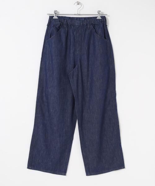 EKAL（エカル）の「『別注』Wrangler×EKAL　デニムリラックスバギーパンツ（デニムパンツ・レディース・ブラック/インディゴブルー・FREE）」の10枚目の写真