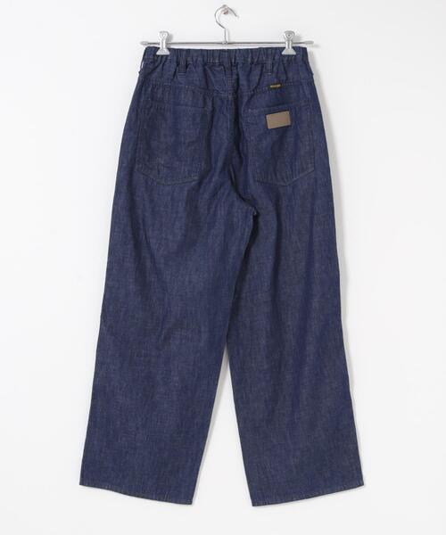 EKAL（エカル）の「『別注』Wrangler×EKAL　デニムリラックスバギーパンツ（デニムパンツ・レディース・ブラック/インディゴブルー・FREE）」の13枚目の写真