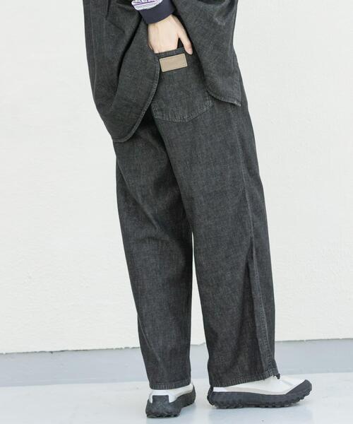 EKAL（エカル）の「『別注』Wrangler×EKAL　デニムリラックスバギーパンツ（デニムパンツ・レディース・ブラック/インディゴブルー・FREE）」の19枚目の写真