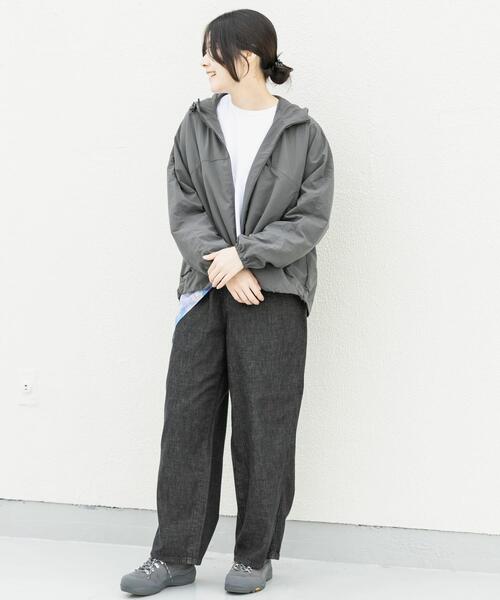 EKAL（エカル）の「『別注』Wrangler×EKAL　デニムリラックスバギーパンツ（デニムパンツ・レディース・ブラック/インディゴブルー・FREE）」の22枚目の写真