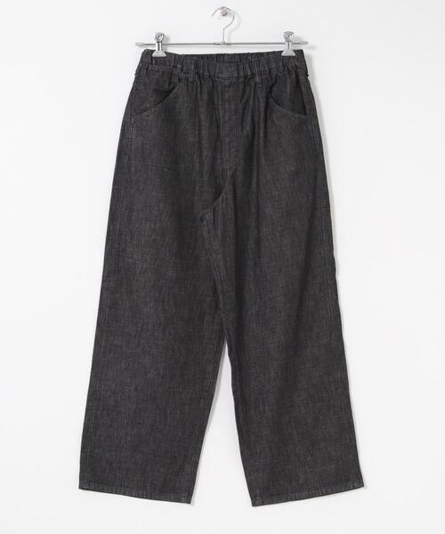 Wrangler(ラングラー)の「『別注』Wrangler×EKAL デニムリラックスバギーパンツ(デニムパンツ・レディース・ブラック/インディゴブルー・FREE)」の17枚目の写真