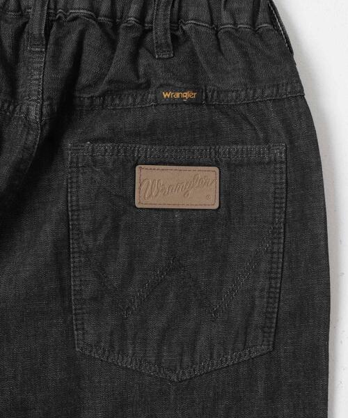 Wrangler(ラングラー)の「『別注』Wrangler×EKAL デニムリラックスバギーパンツ(デニムパンツ・レディース・ブラック/インディゴブルー・FREE)」の18枚目の写真