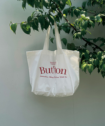 BUT'TON（ボッタン）の「Button Logo EchoBag (Red)（エコバッグ/サブバッグ）」