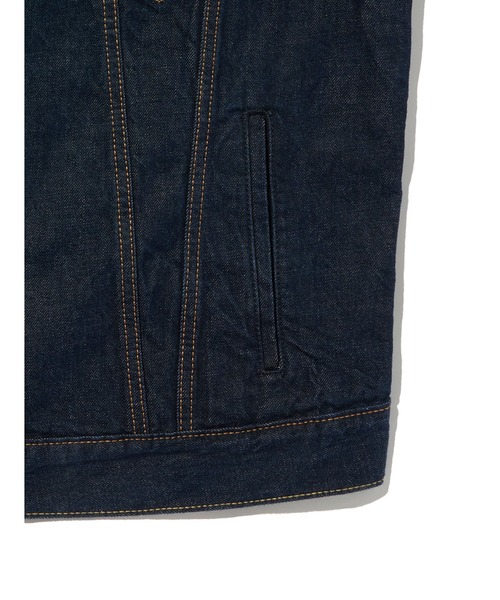 Levi's(リーバイス)の「Levi's/リーバイス トラッカージャケット(デニムジャケット・メンズ・ダークインディゴブルー・XL/L/M/S)」の7枚目の写真