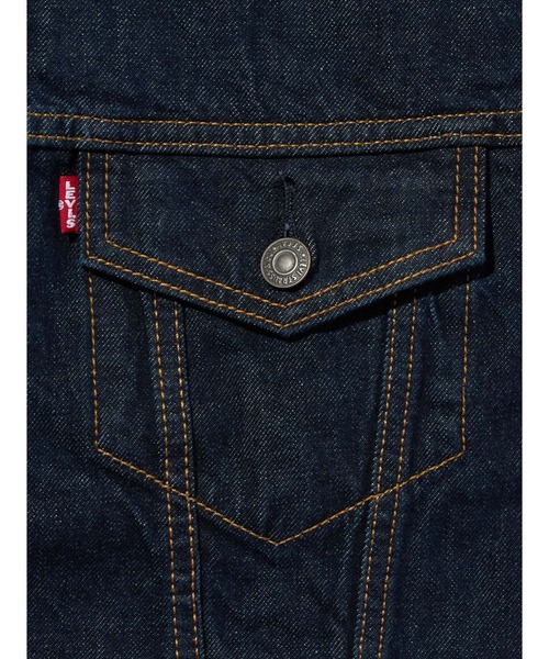 Levi's(リーバイス)の「Levi's/リーバイス トラッカージャケット(デニムジャケット・メンズ・ダークインディゴブルー・XL/L/M/S)」の8枚目の写真