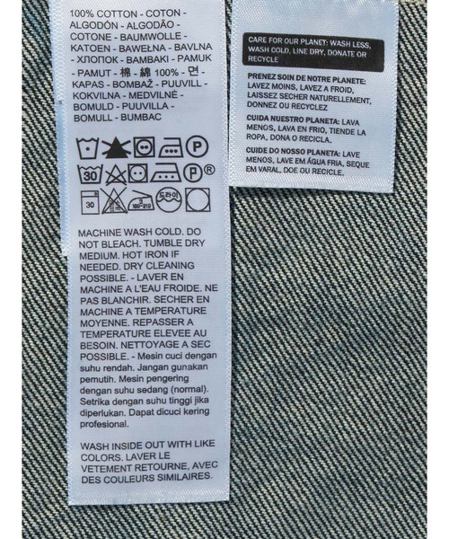 Levi's(リーバイス)の「Levi's/リーバイス トラッカージャケット(デニムジャケット・メンズ・ダークインディゴブルー・XL/L/M/S)」の2枚目の写真