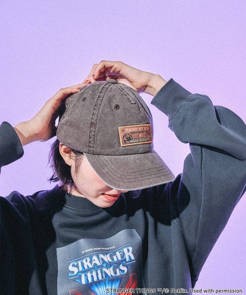 niko and...(ニコアンド)の「【STRANGER THINGS】コラボウォッシュ加工キャップ(キャップ・メンズ・ブラウン/ブルー/ブラック・FREE)」の12枚目の写真