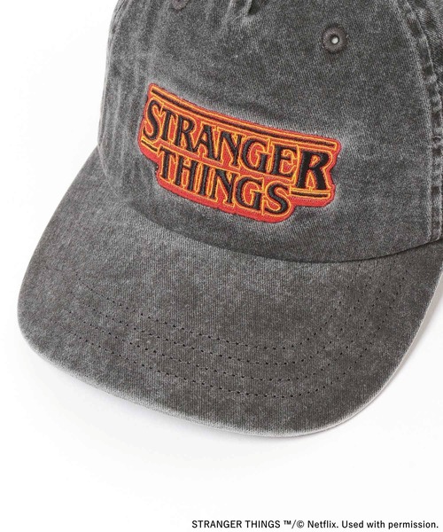 STRANGER THINGS】コラボウォッシュ加工キャップ（キャップ）｜niko