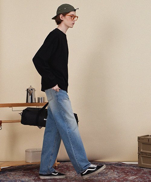 HAINT(ヘイント)の「ベスティブルワイドデニムパンツ(デニムパンツ・メンズ・その他・L/M/S)」の3枚目の写真