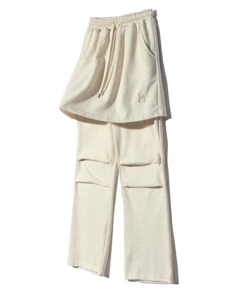 PIECEMAKER(ピースメーカー)の「PARACHUTE SK BOOT PANTS (OATMEAL)(その他パンツ・レディース・その他・FREE)」の2枚目の写真