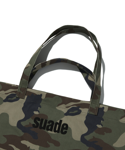 suade（スエード）の「WASHED BIG TOTE BAG [CAMO]（トートバッグ・レディース・その他・FREE）」の3枚目の写真