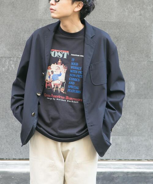 FORK&SPOON（フォークアンドスプーン）の「FORK&SPOON　キャリーマンテーラードジャケット（その他アウター・メンズ・ネイビー/チャコールグレー・4/5）」の21枚目の写真