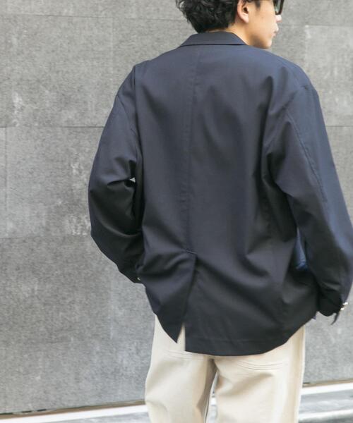 FORK&SPOON（フォークアンドスプーン）の「FORK&SPOON　キャリーマンテーラードジャケット（その他アウター・メンズ・ネイビー/チャコールグレー・4/5）」の3枚目の写真