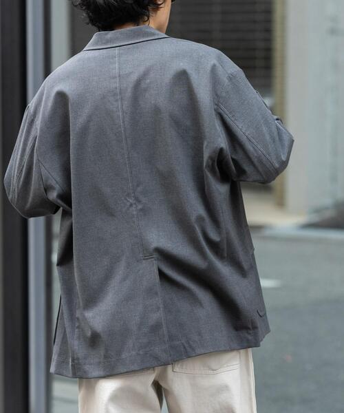 FORK&SPOON（フォークアンドスプーン）の「FORK&SPOON　キャリーマンテーラードジャケット（その他アウター・メンズ・ネイビー/チャコールグレー・4/5）」の14枚目の写真