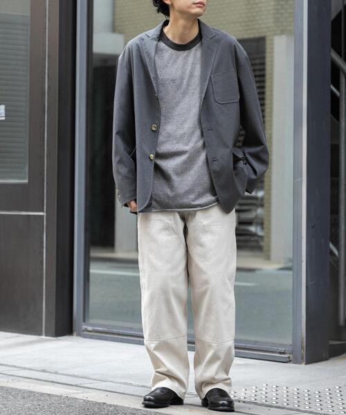 FORK&SPOON（フォークアンドスプーン）の「FORK&SPOON　キャリーマンテーラードジャケット（その他アウター・メンズ・ネイビー/チャコールグレー・4/5）」の18枚目の写真