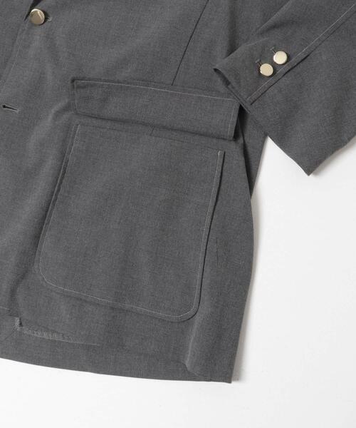 FORK&SPOON（フォークアンドスプーン）の「FORK&SPOON　キャリーマンテーラードジャケット（その他アウター・メンズ・ネイビー/チャコールグレー・4/5）」の20枚目の写真