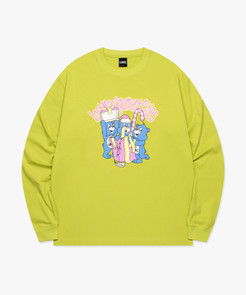 LMCの「SURPRISE BEAR LONG SLV TEE lime(Tシャツ/カットソー・レディース・その他・S/M/L/XL)」の4枚目の写真